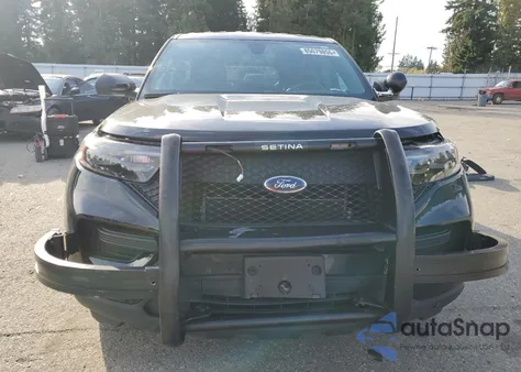 2021 Ford Explorer Police Interceptor from USA, damaged, VIN 1FM5K8AB5MGB35353